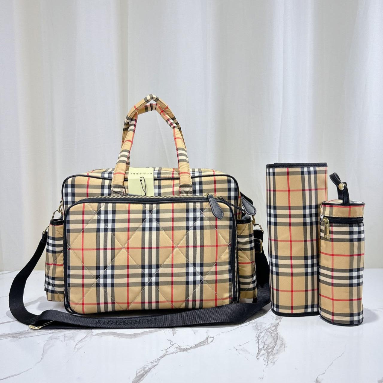 Burberry Check Baby Changing Bag - FashionPlug