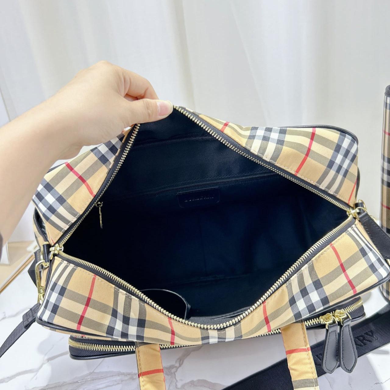 Burberry Check Baby Changing Bag - FashionPlug