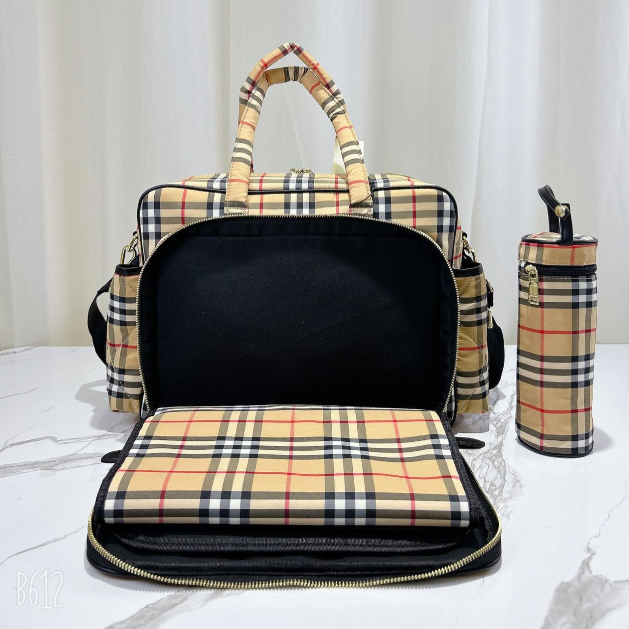 Burberry Check Baby Changing Bag - FashionPlug