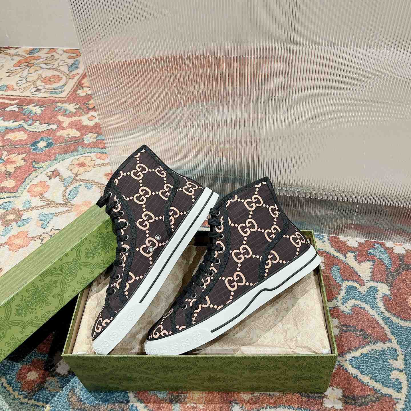 Gucci Tennis 1977 High-top Sneaker(upon uk size) - FashionPlug