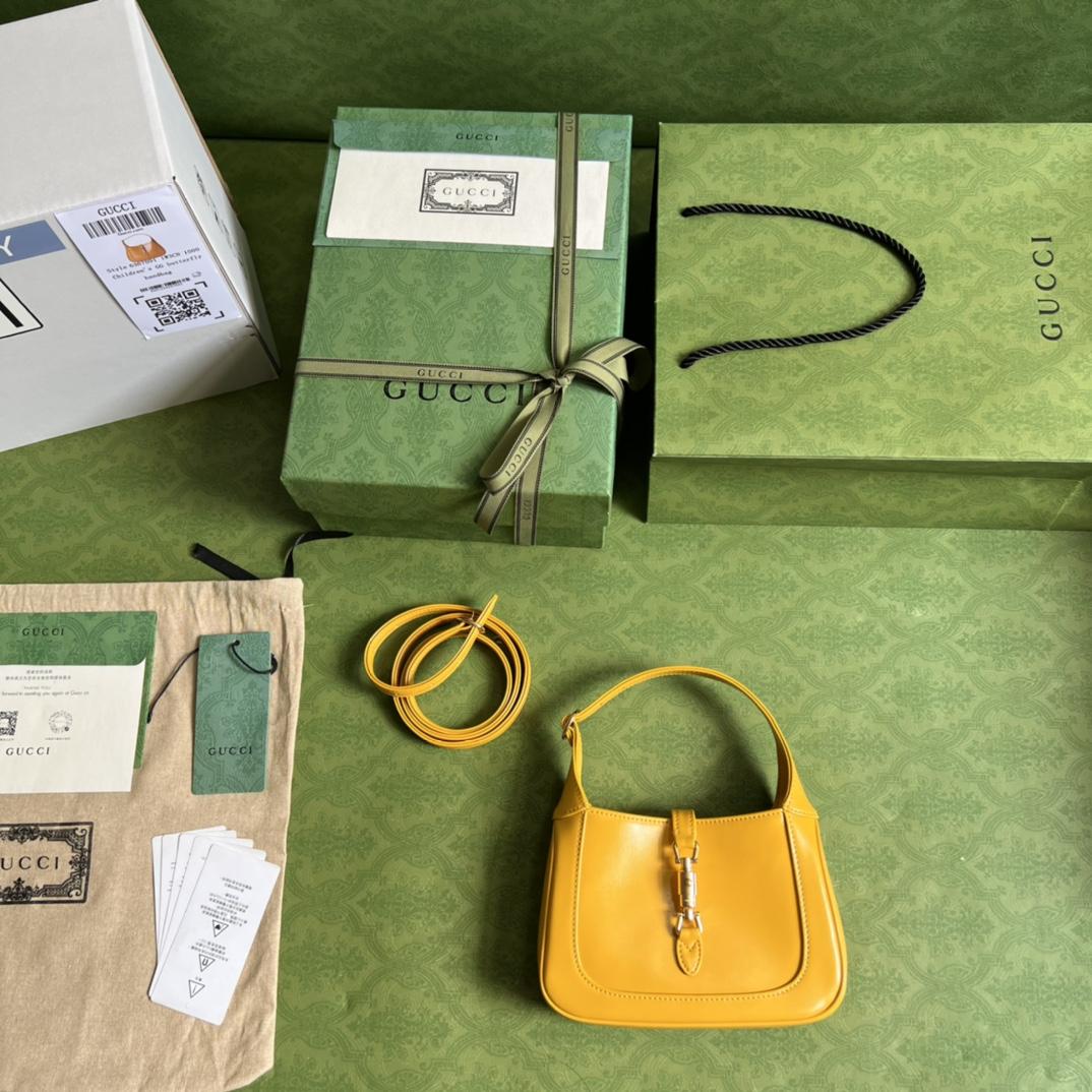 Gucci Jackie 1961 Mini Shoulder Bag (19x13x3cm) - FashionPlug