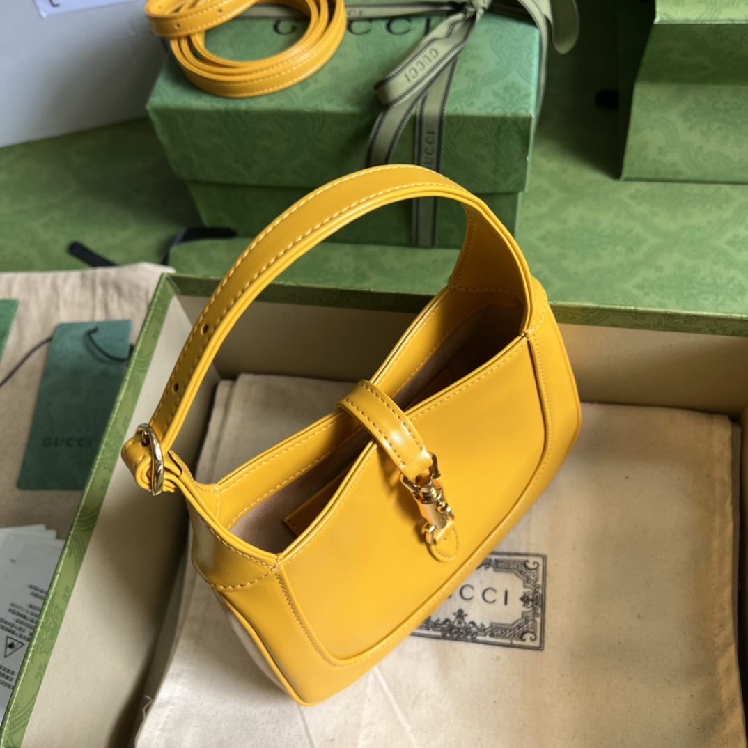Gucci Jackie 1961 Mini Shoulder Bag (19x13x3cm) - FashionPlug