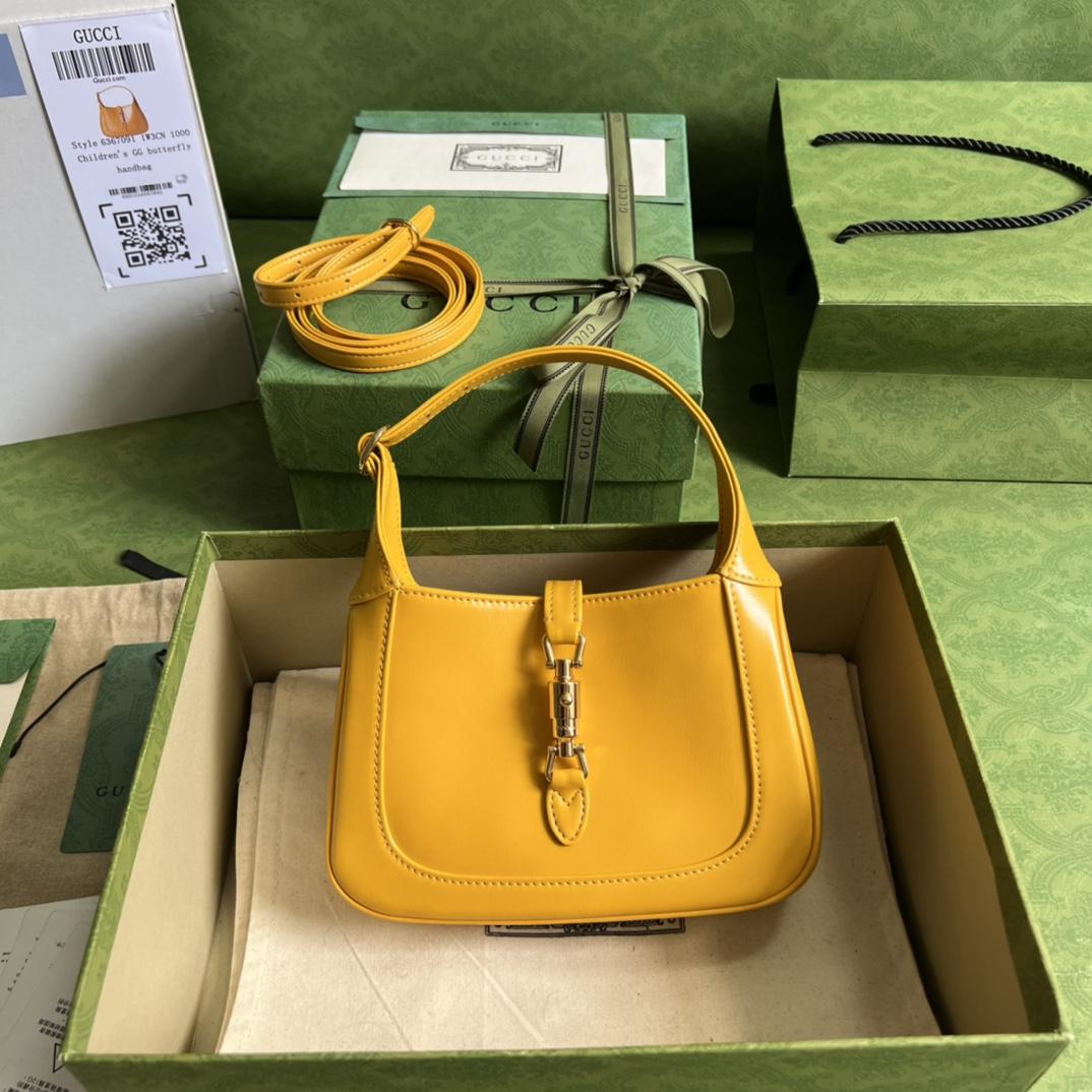Gucci Jackie 1961 Mini Shoulder Bag (19x13x3cm) - FashionPlug