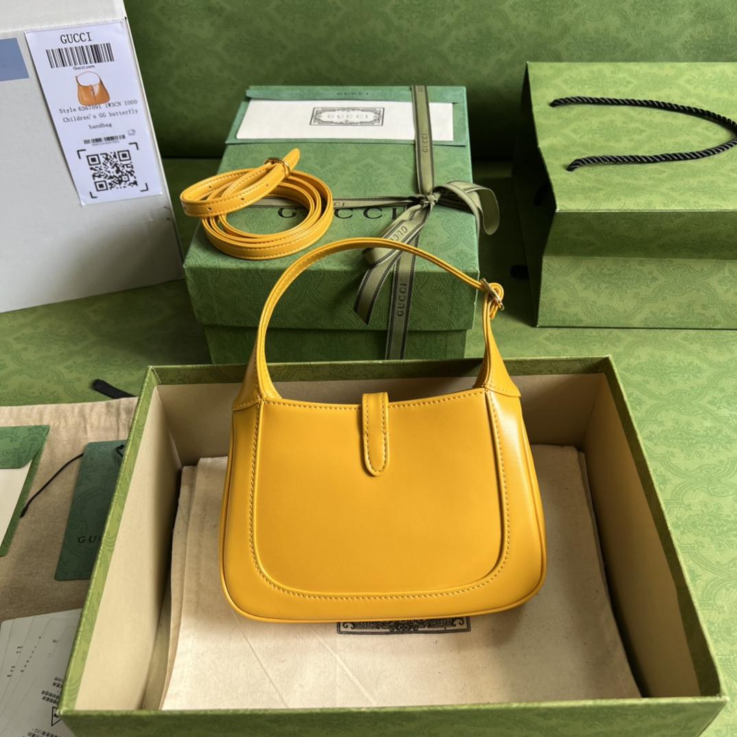 Gucci Jackie 1961 Mini Shoulder Bag (19x13x3cm) - FashionPlug