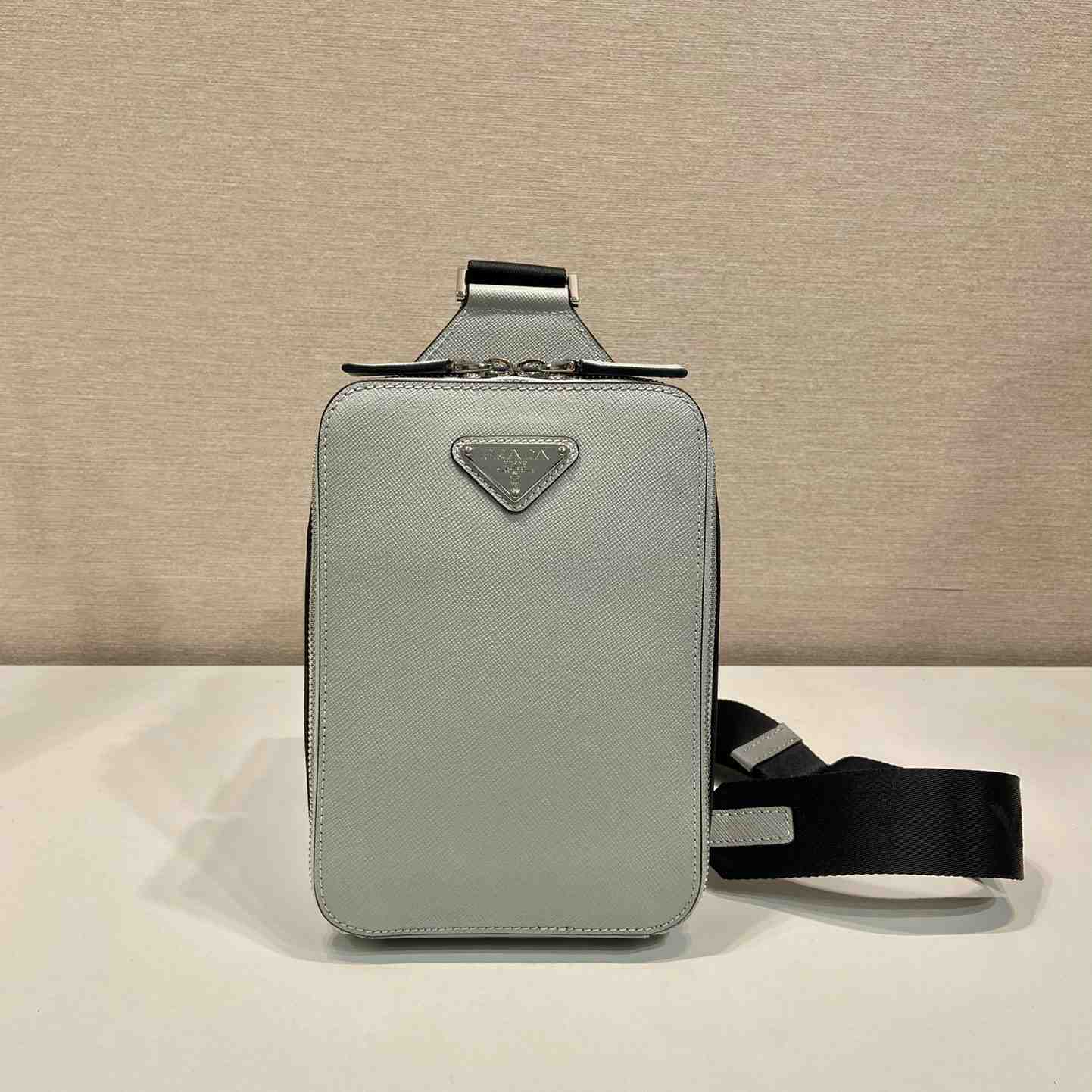 Prada Brique Saffiano Leather Bag - FashionPlug