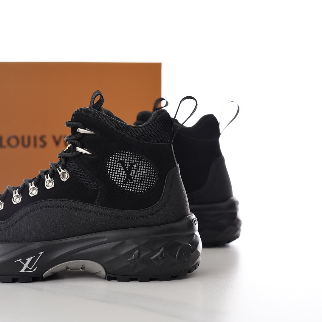 Louis Vuitton LV Discovery Ankle Boot   - FashionPlug