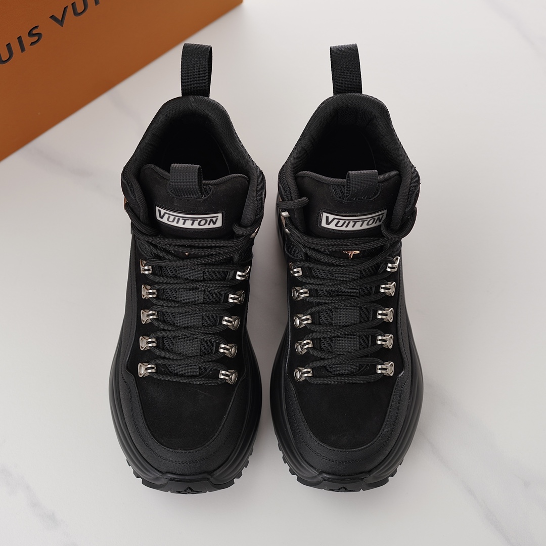 Louis Vuitton LV Discovery Ankle Boot   - FashionPlug