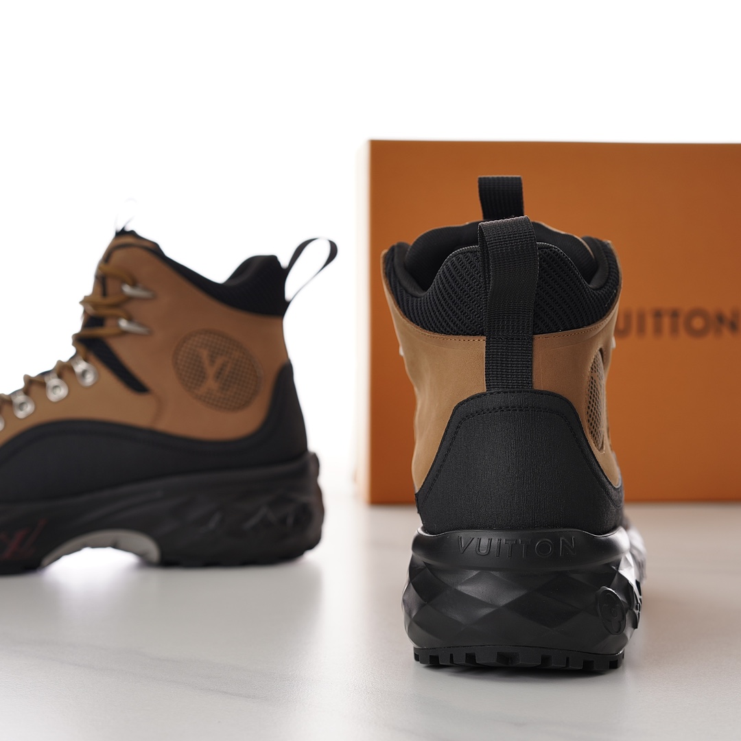 Louis Vuitton LV Discovery Ankle Boot   - FashionPlug