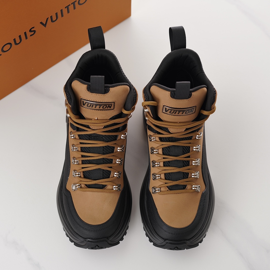 Louis Vuitton LV Discovery Ankle Boot   - FashionPlug