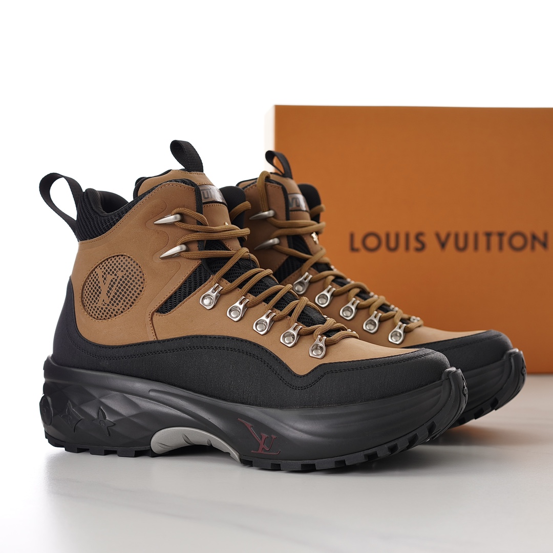 Louis Vuitton LV Discovery Ankle Boot   - FashionPlug