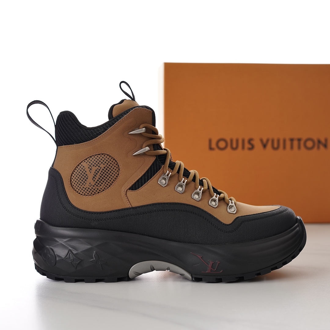 Louis Vuitton LV Discovery Ankle Boot   - FashionPlug