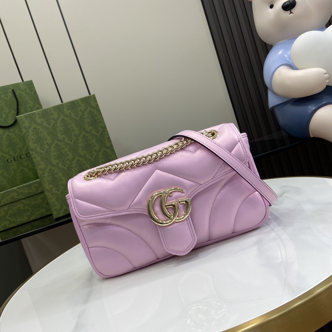 Gucci GG Marmont Small Shoulder Bag - FashionPlug