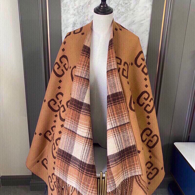 Gucci Reversible Poncho - FashionPlug