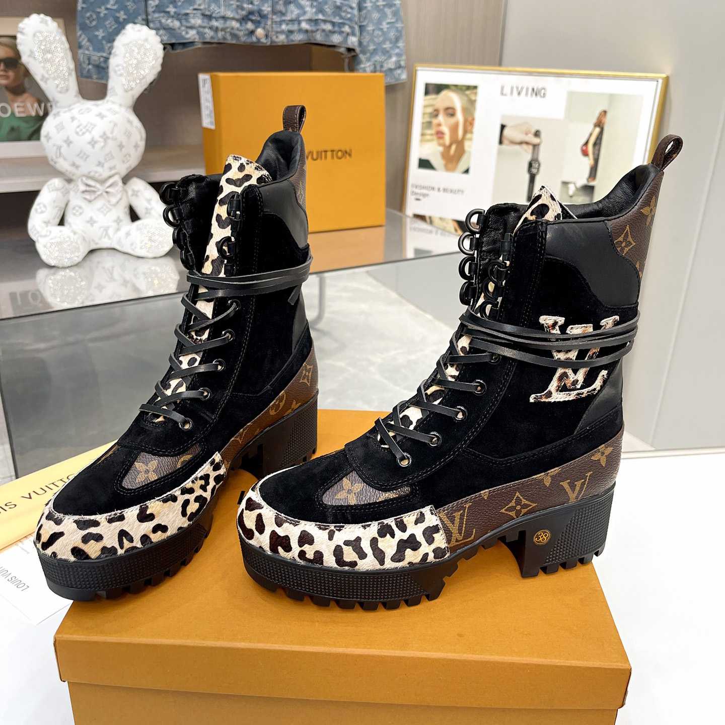 Louis Vuitton Laureate Platform Desert Boot - FashionPlug