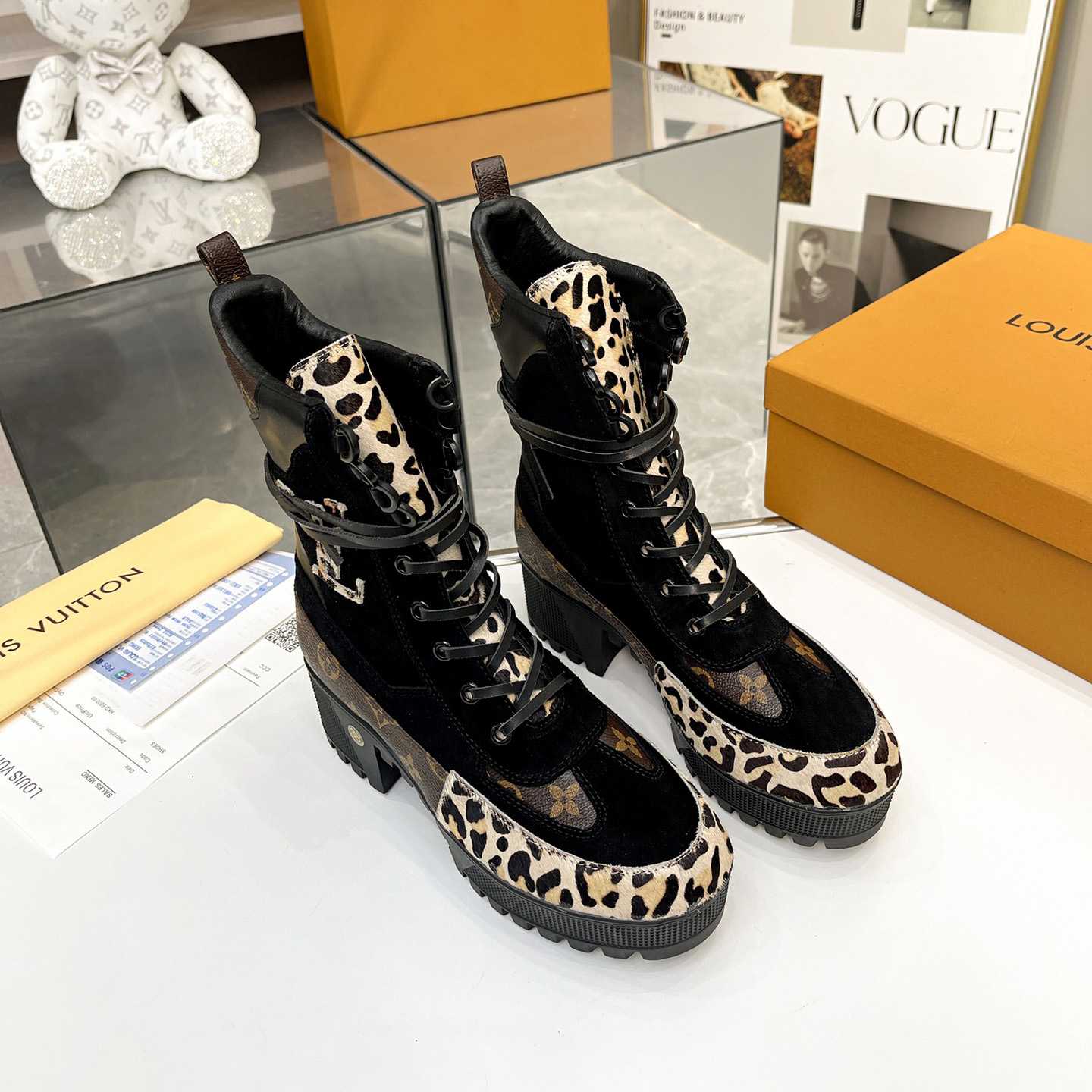 Louis Vuitton Laureate Platform Desert Boot - FashionPlug