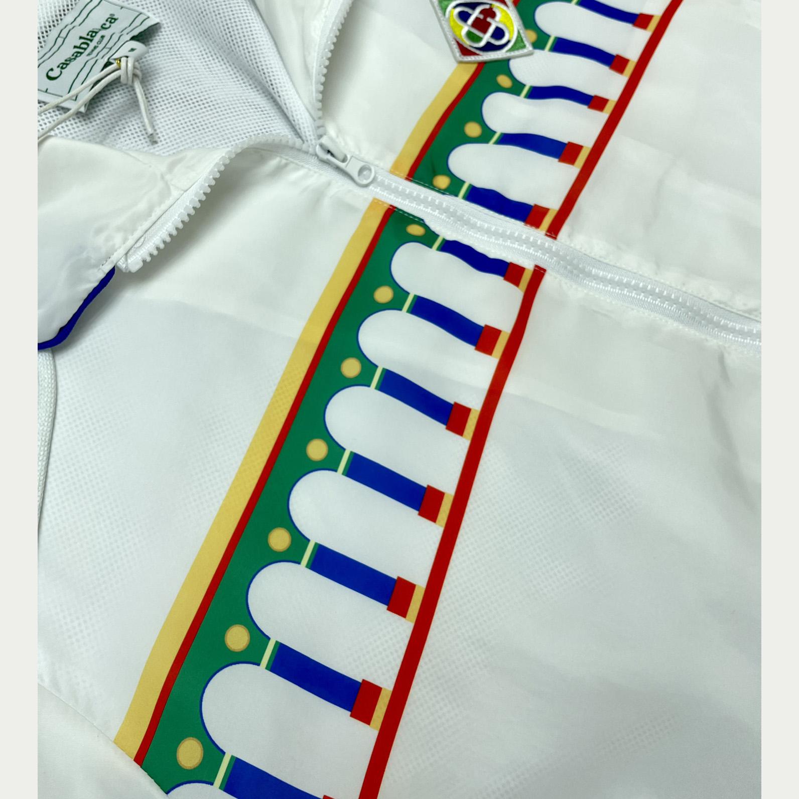Casablanca Etruscan-print Zipped Jacket - FashionPlug