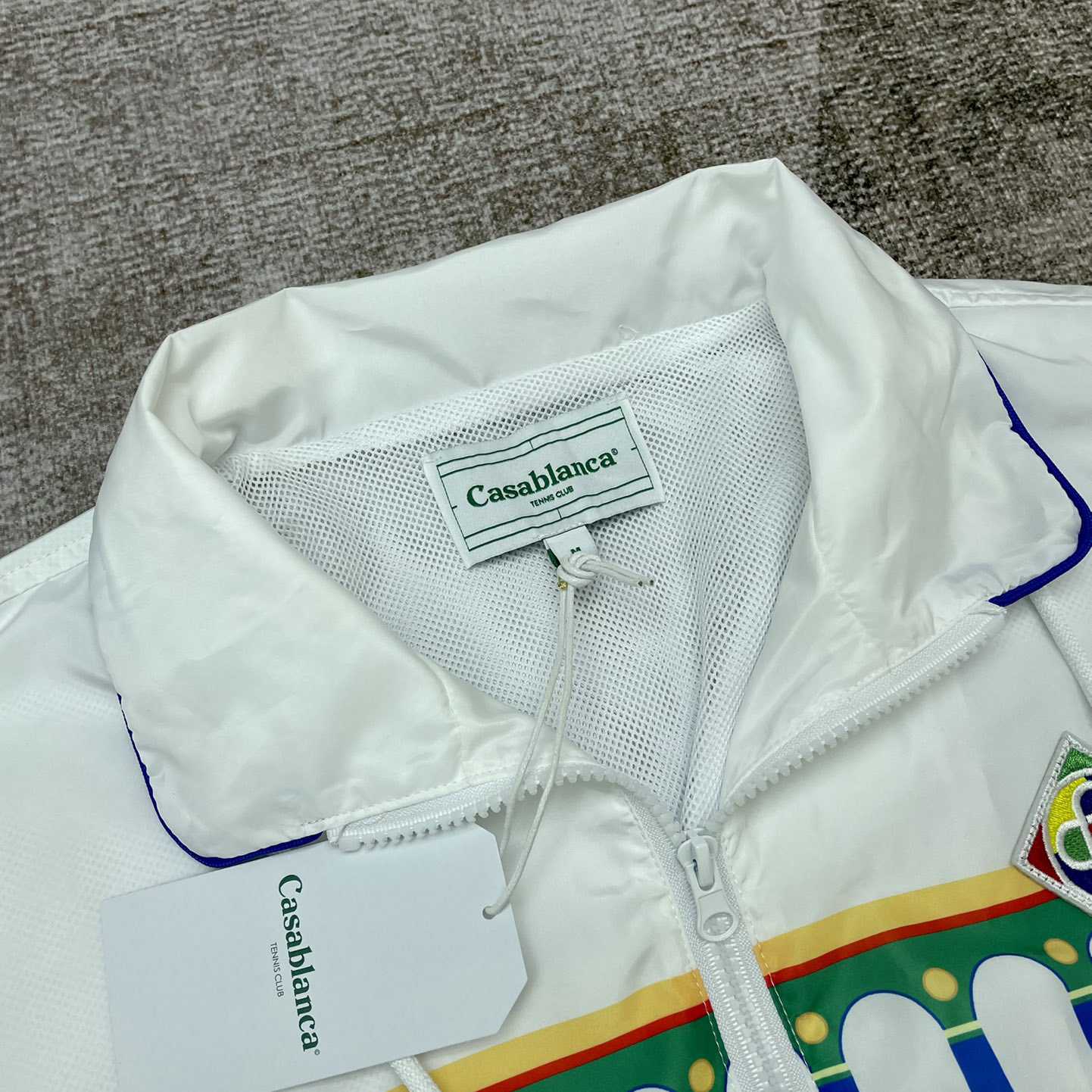 Casablanca Etruscan-print Zipped Jacket - FashionPlug