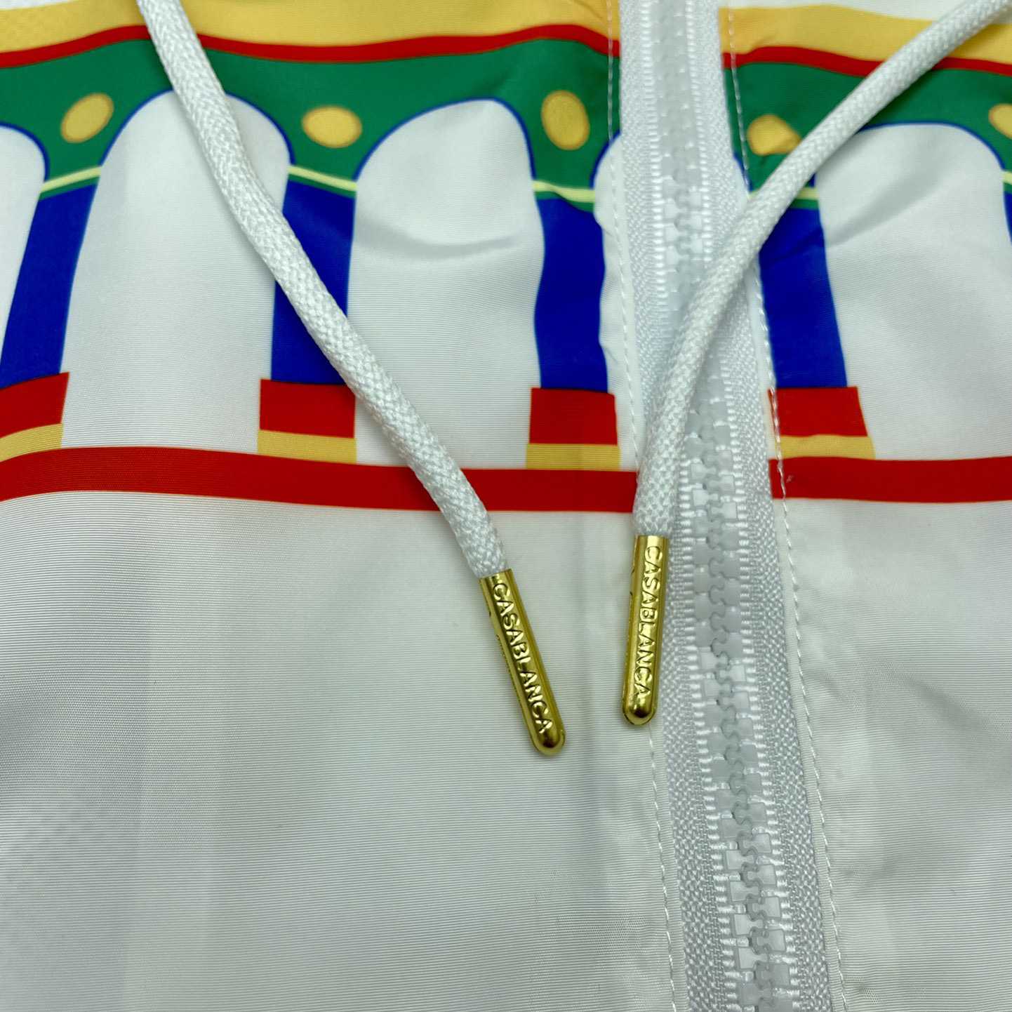 Casablanca Etruscan-print Zipped Jacket - FashionPlug