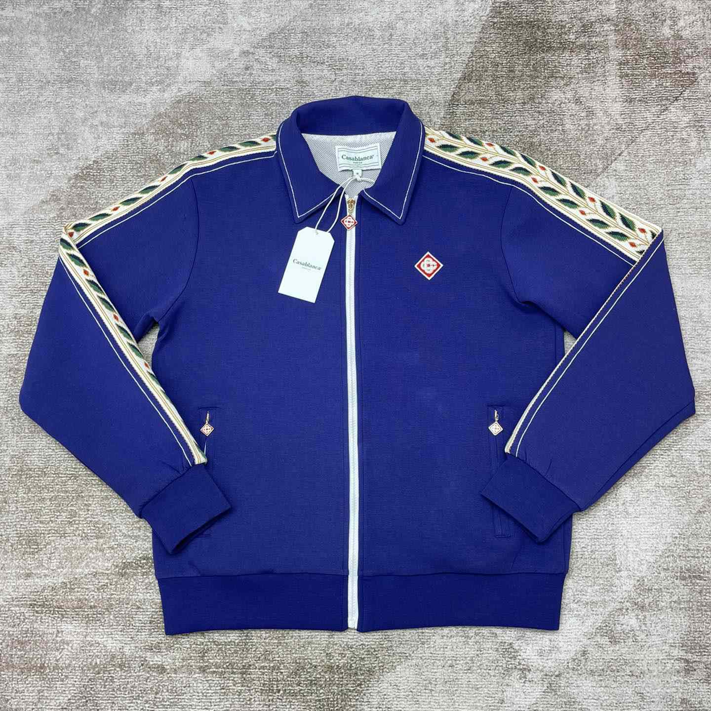 Casablanca Laurel Track Jacket - FashionPlug