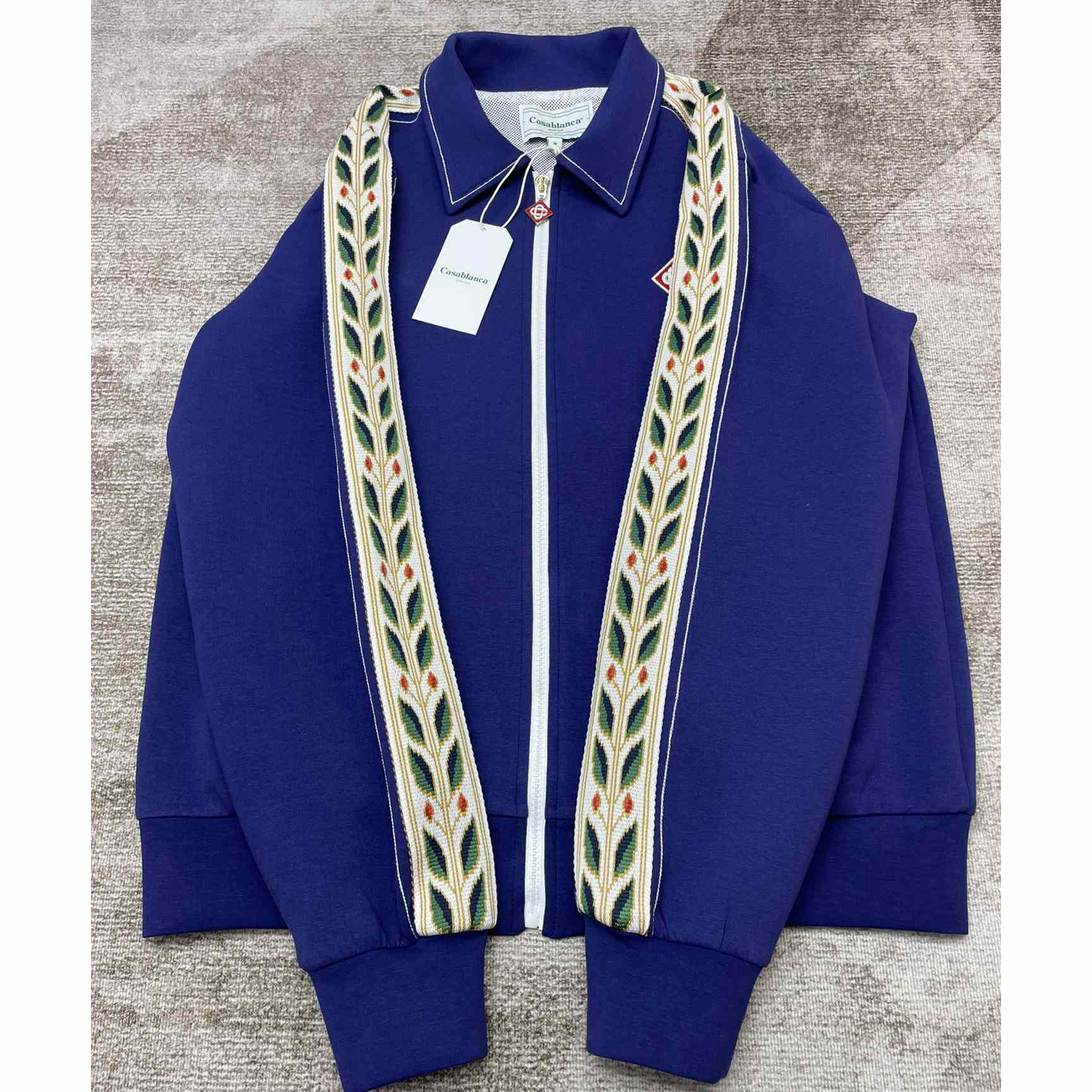 Casablanca Laurel Track Jacket - FashionPlug