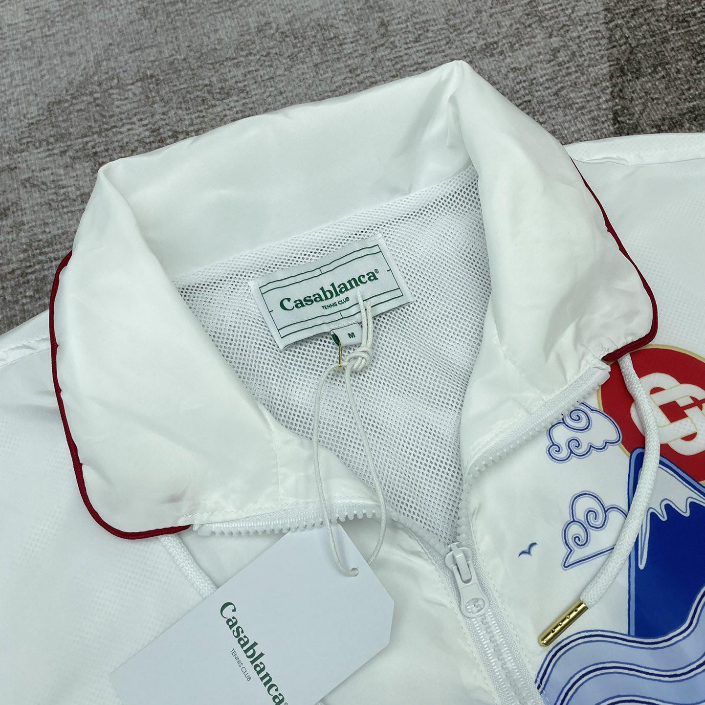 Casablanca Casa Fuji Zipped Jacket - FashionPlug