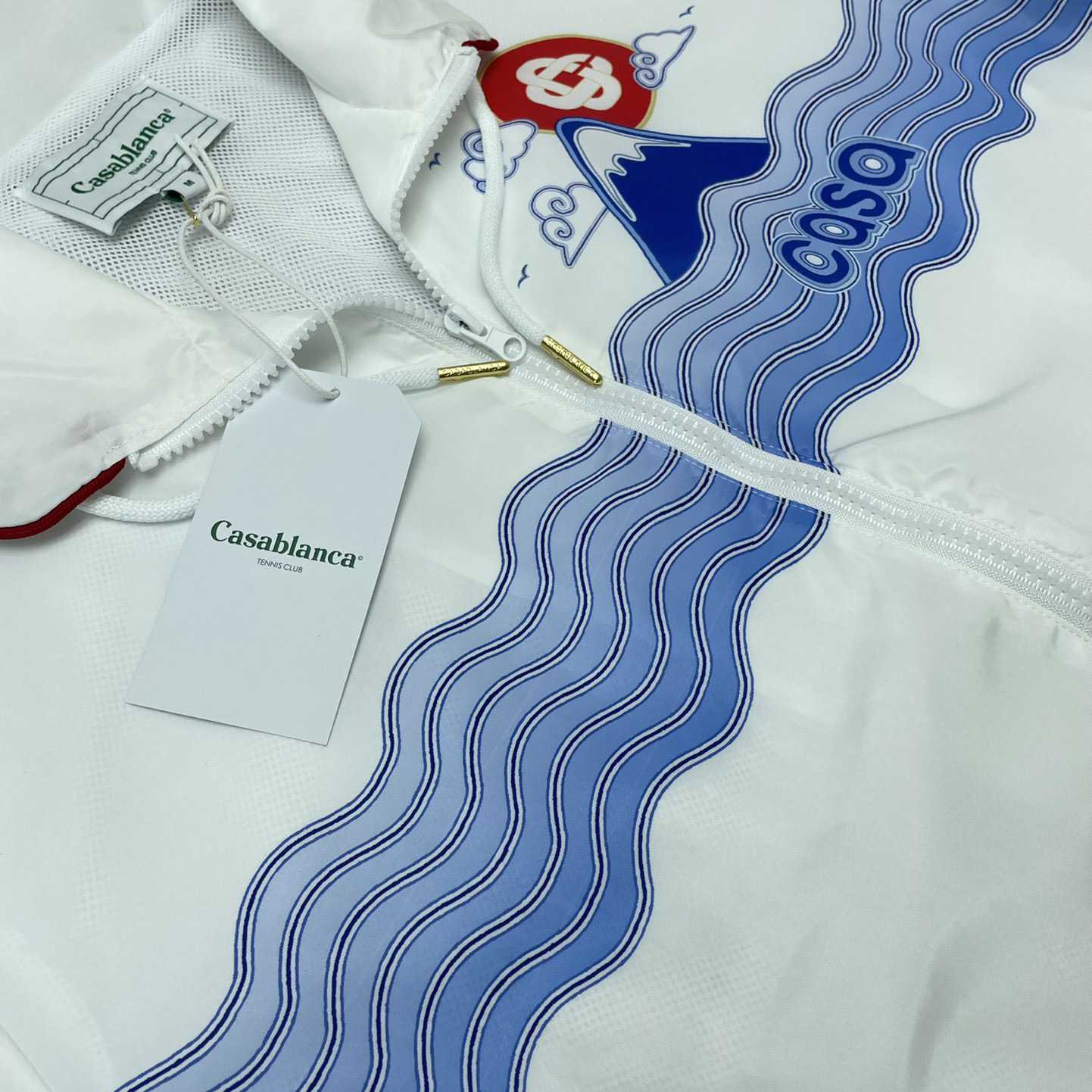 Casablanca Casa Fuji Zipped Jacket - FashionPlug