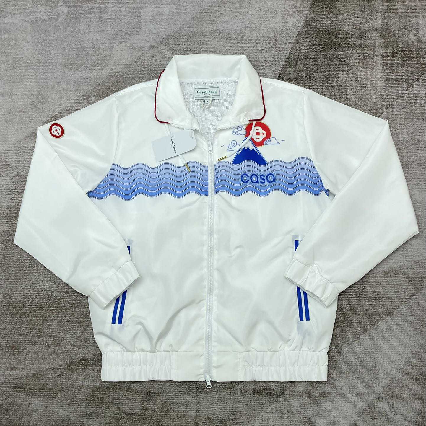 Casablanca Casa Fuji Zipped Jacket - FashionPlug