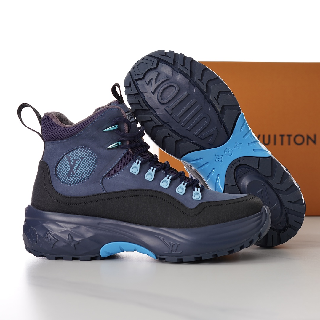 Louis Vuitton LV Discovery Ankle Boot   - FashionPlug