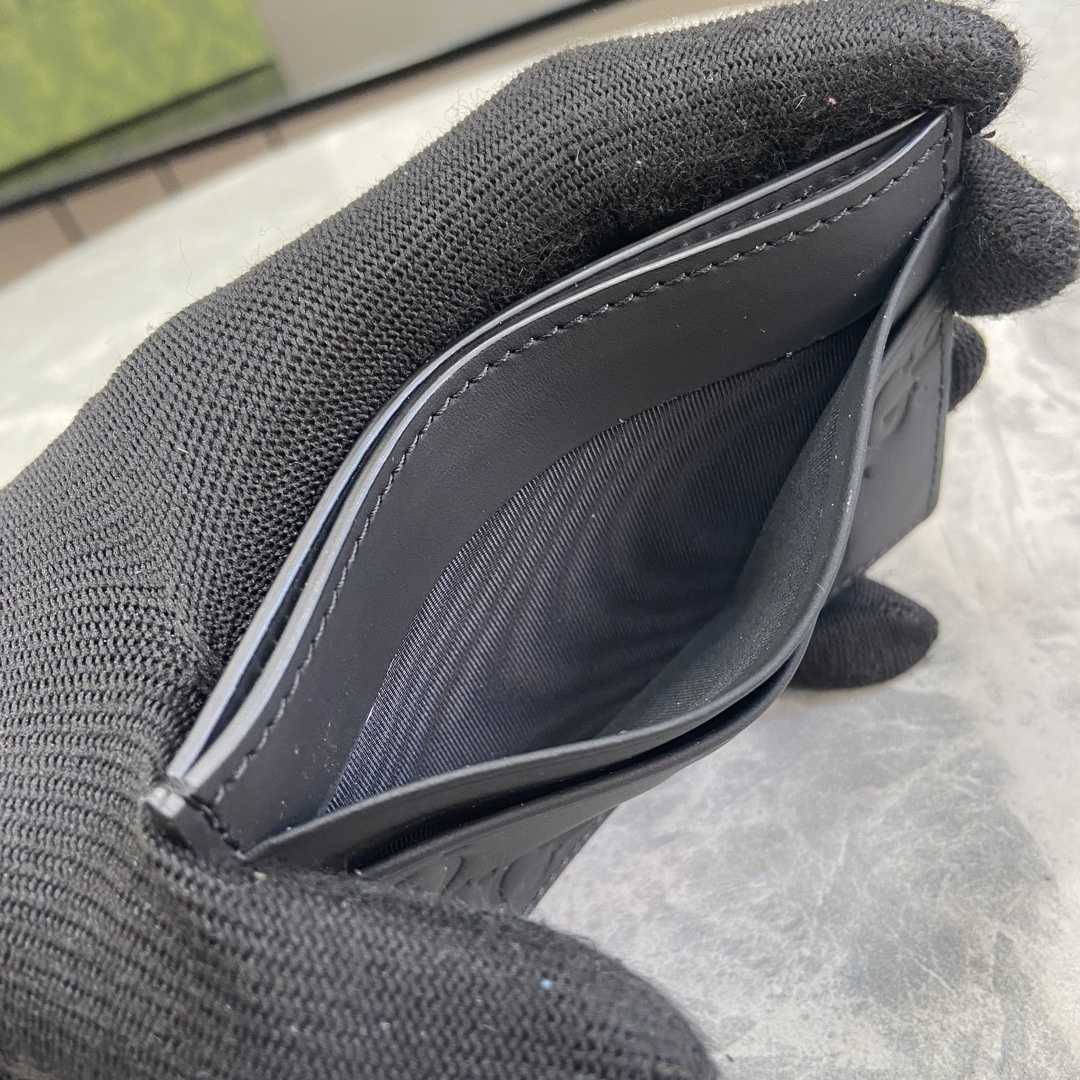 Gucci GG Rubber-effect Card Case - FashionPlug