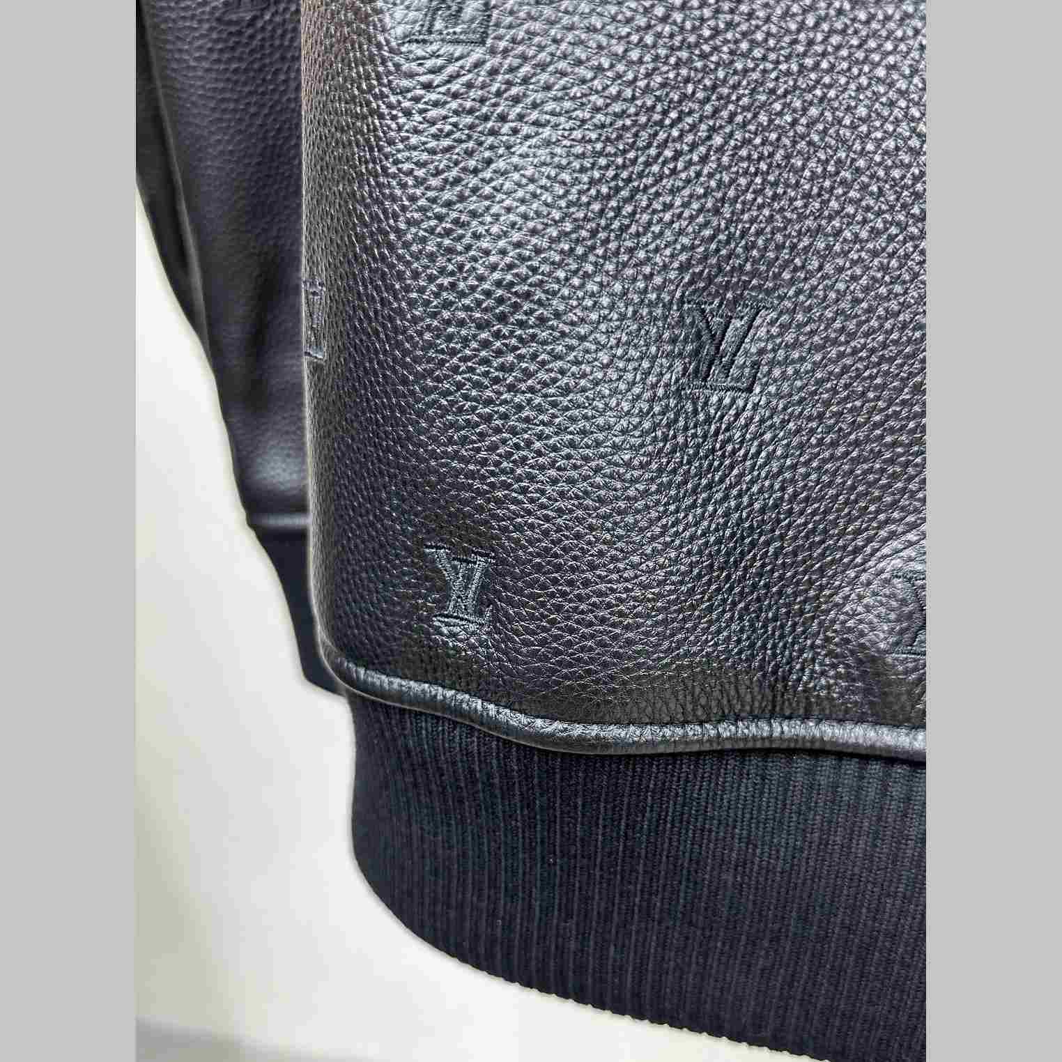 Louis Vuitton Leather Aviator Mink Collar    1AFIPA - FashionPlug