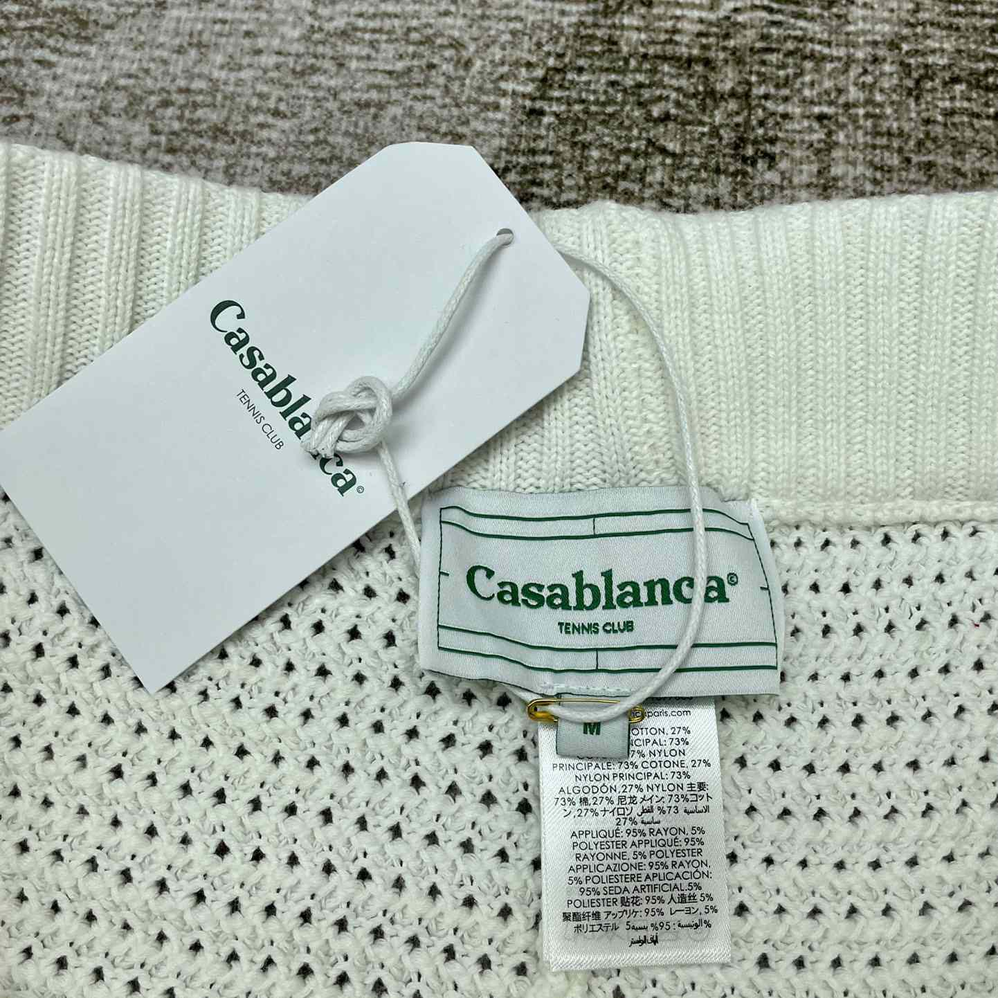 Casablanca Crochet-knit Cotton Shorts  - FashionPlug