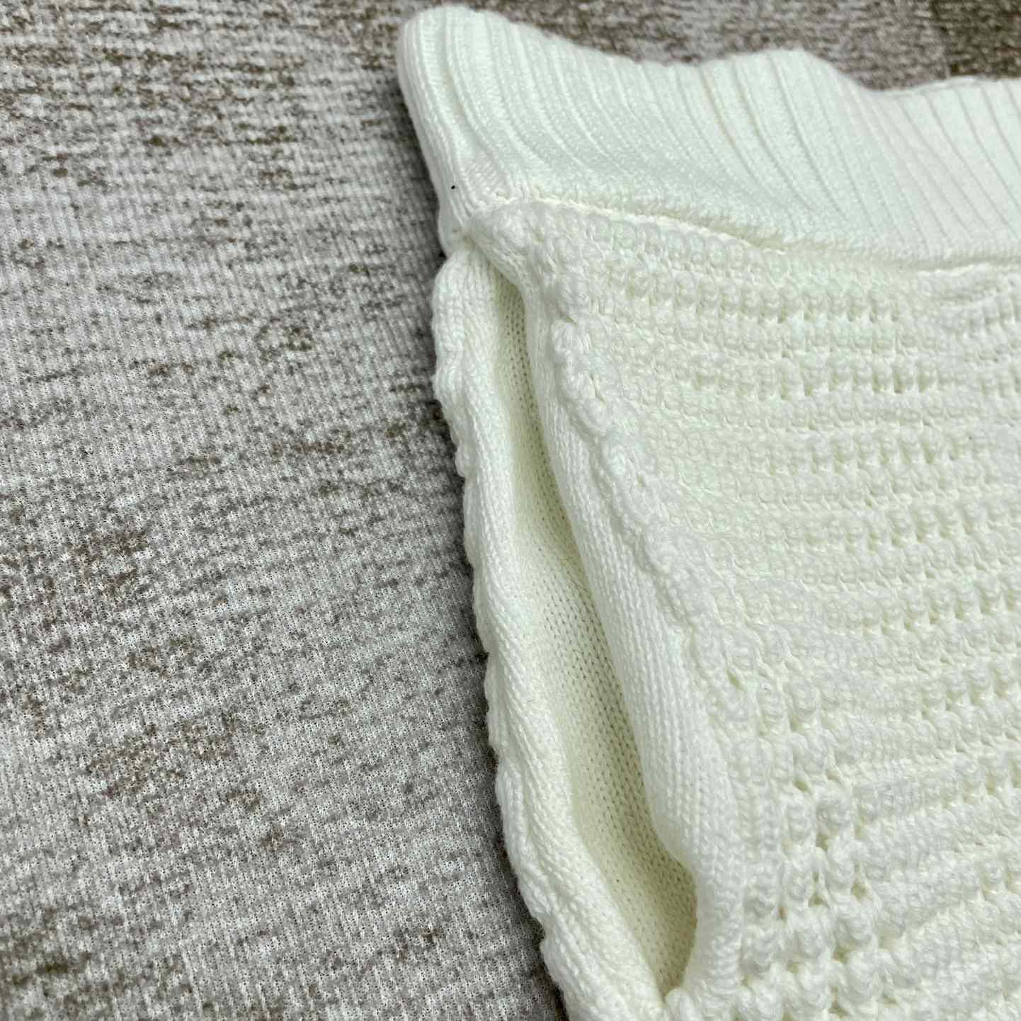 Casablanca Crochet-knit Cotton Shorts  - FashionPlug