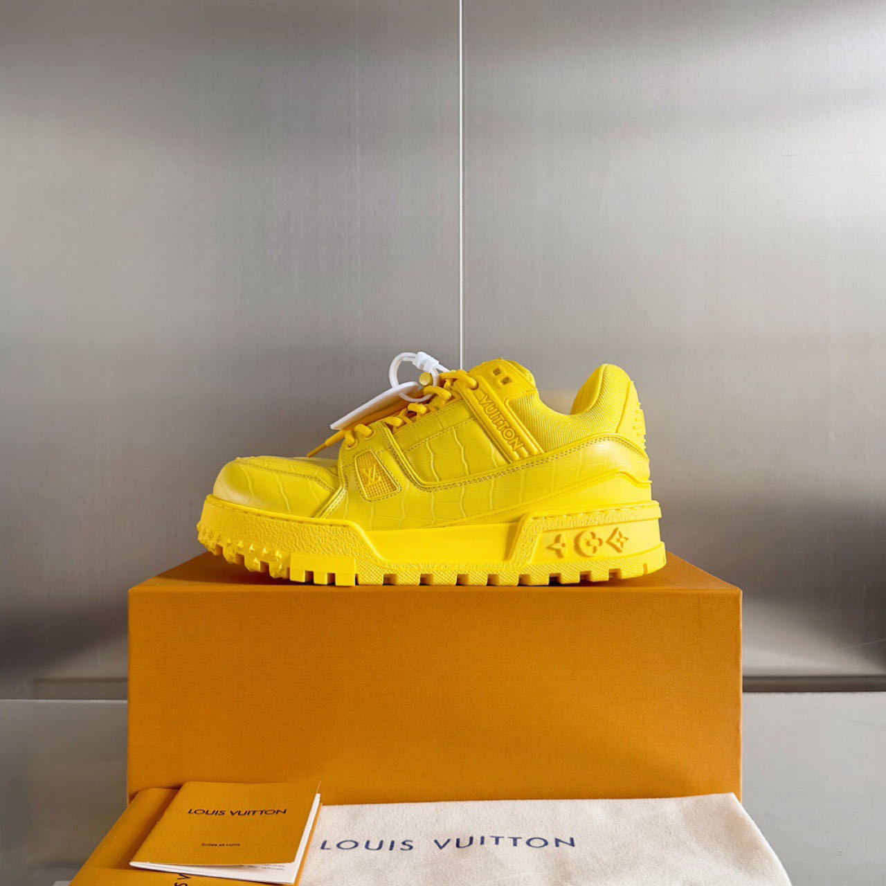 Louis Vuitton LV Trainer Maxi Sneaker   1ACN2G - FashionPlug