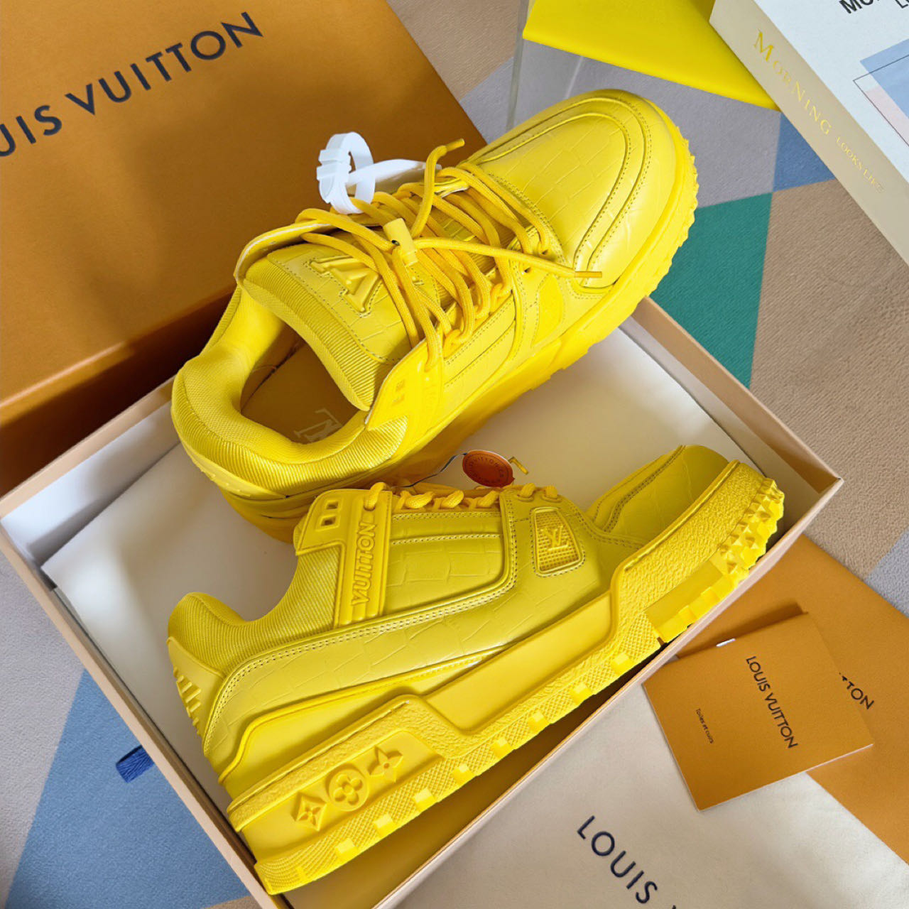 Louis Vuitton LV Trainer Maxi Sneaker   1ACN2G - FashionPlug