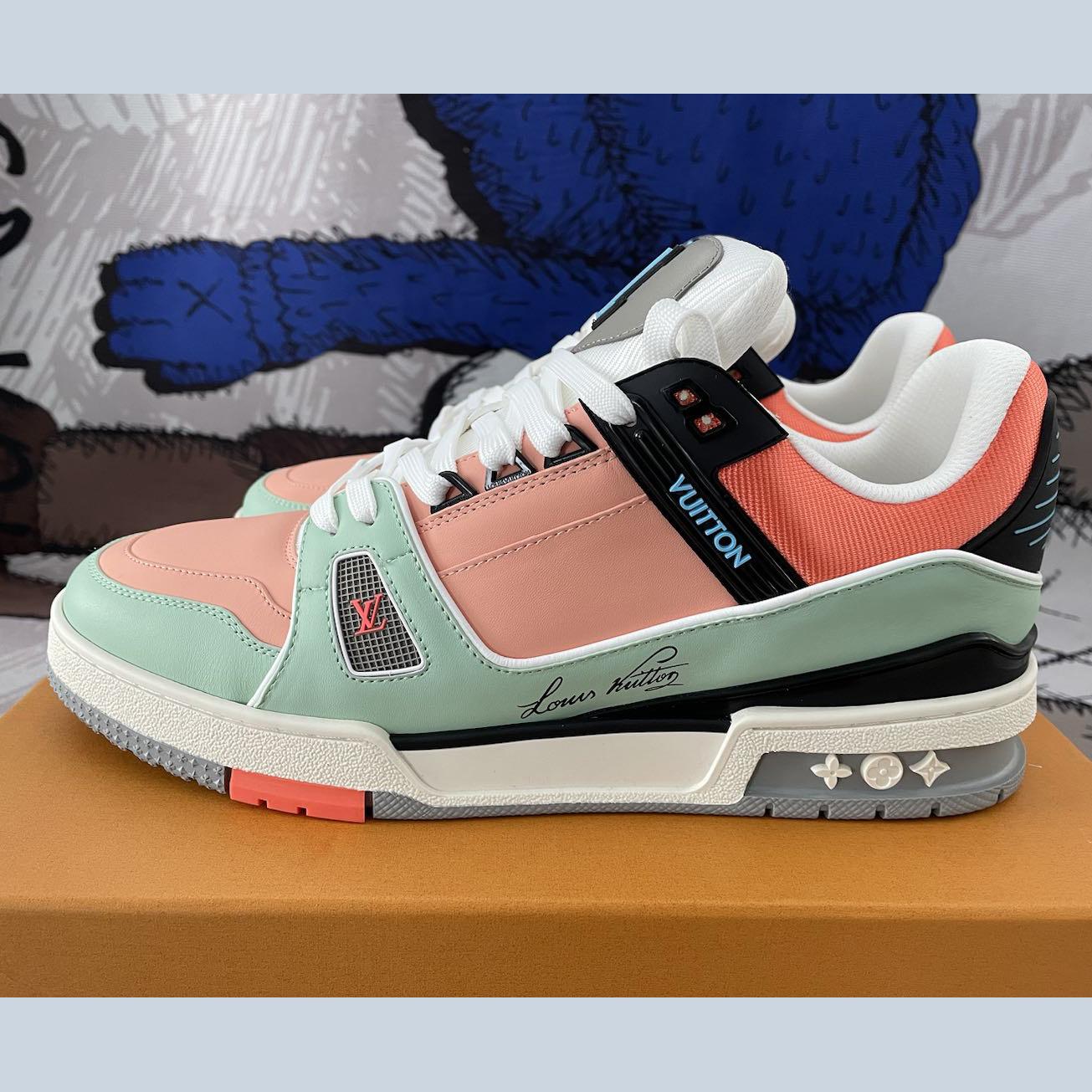 Louis Vuitton LV Trainer Sneaker           1ACEFX - FashionPlug