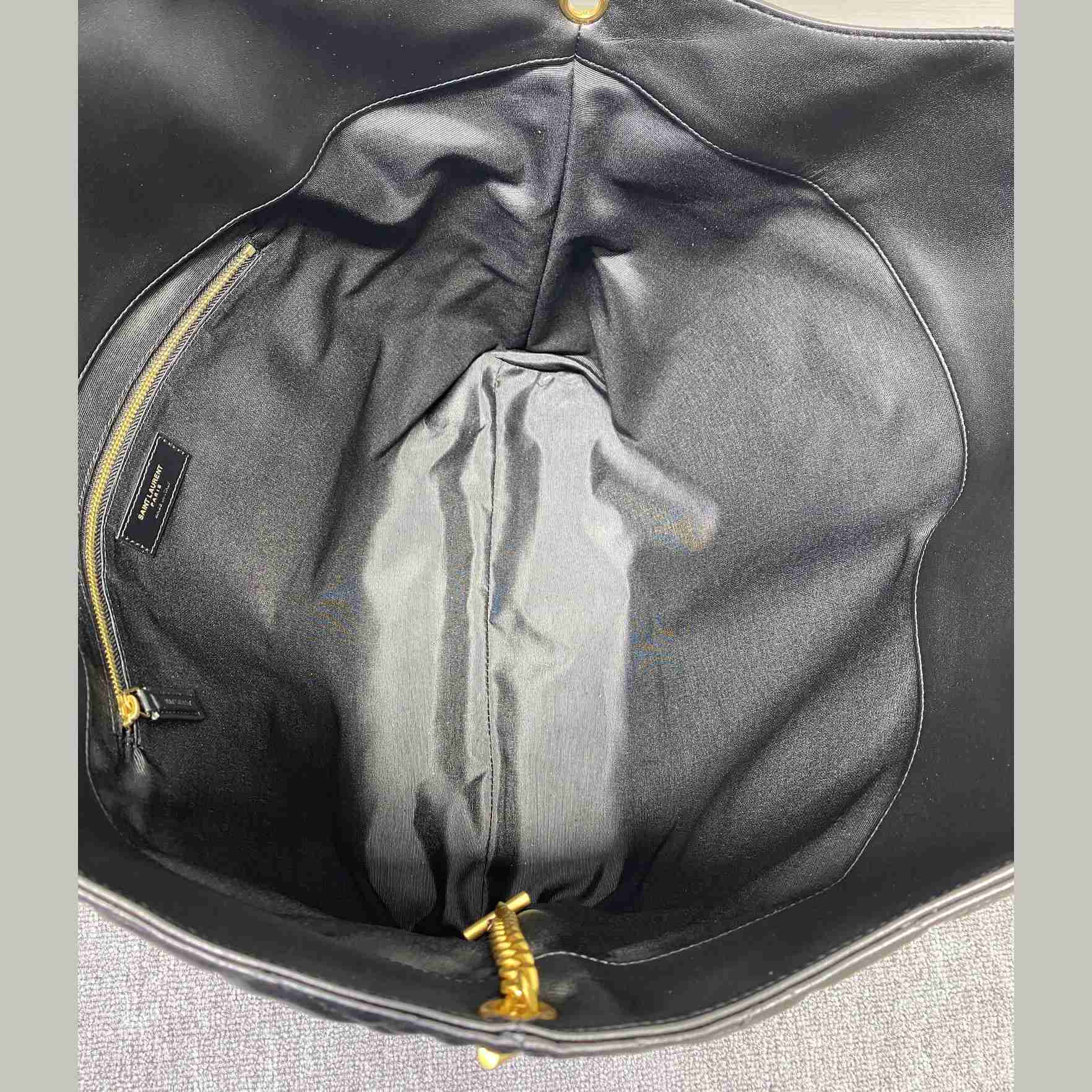 Saint Laurent Icare Maxi Shopping Bag In Quilted Lambskin - FashionPlug