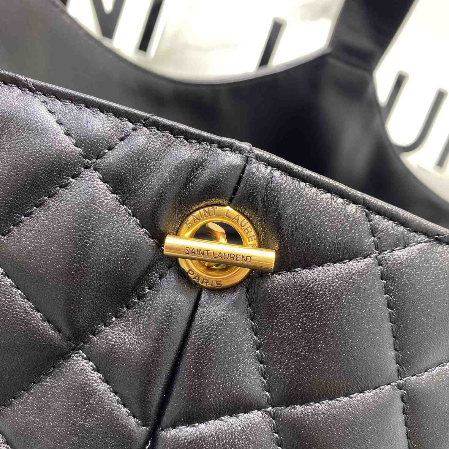 Saint Laurent Icare Maxi Shopping Bag In Quilted Lambskin - FashionPlug