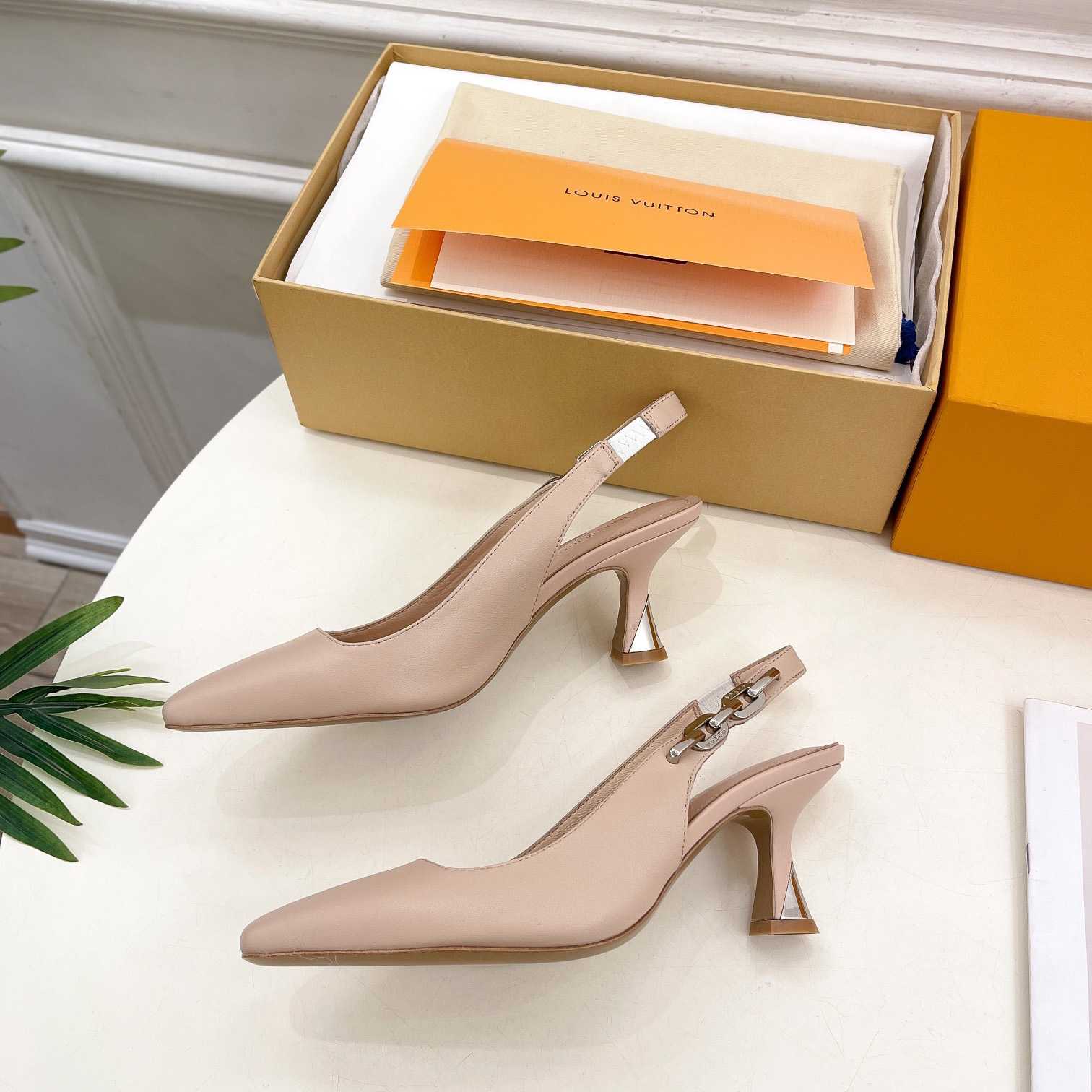 Louis Vuitton Sparkle Slingback Pump - FashionPlug