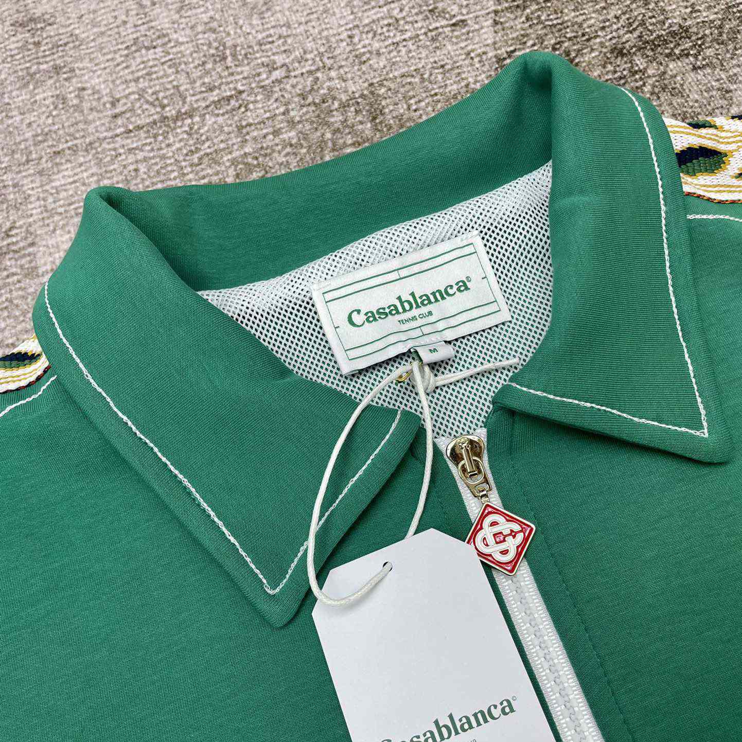 Casablanca Laurel Track Jacket - FashionPlug