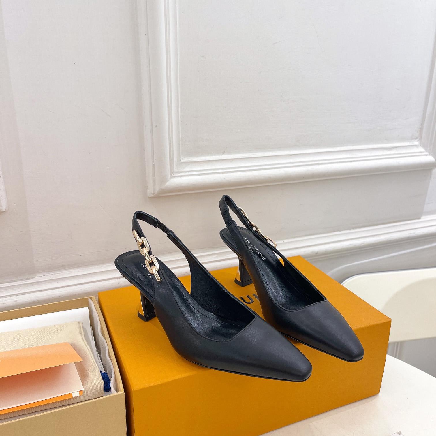 Louis Vuitton Sparkle Slingback Pump - FashionPlug