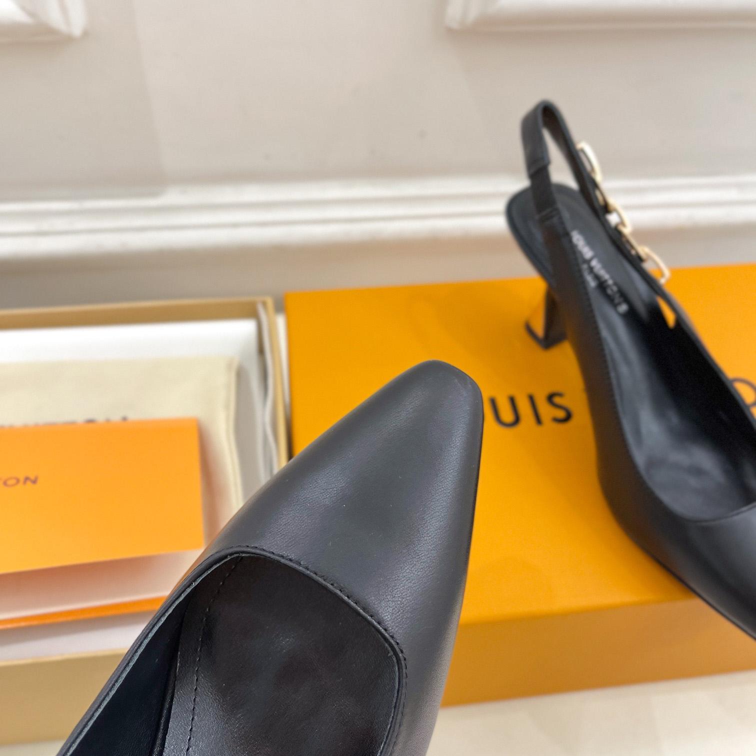 Louis Vuitton Sparkle Slingback Pump - FashionPlug