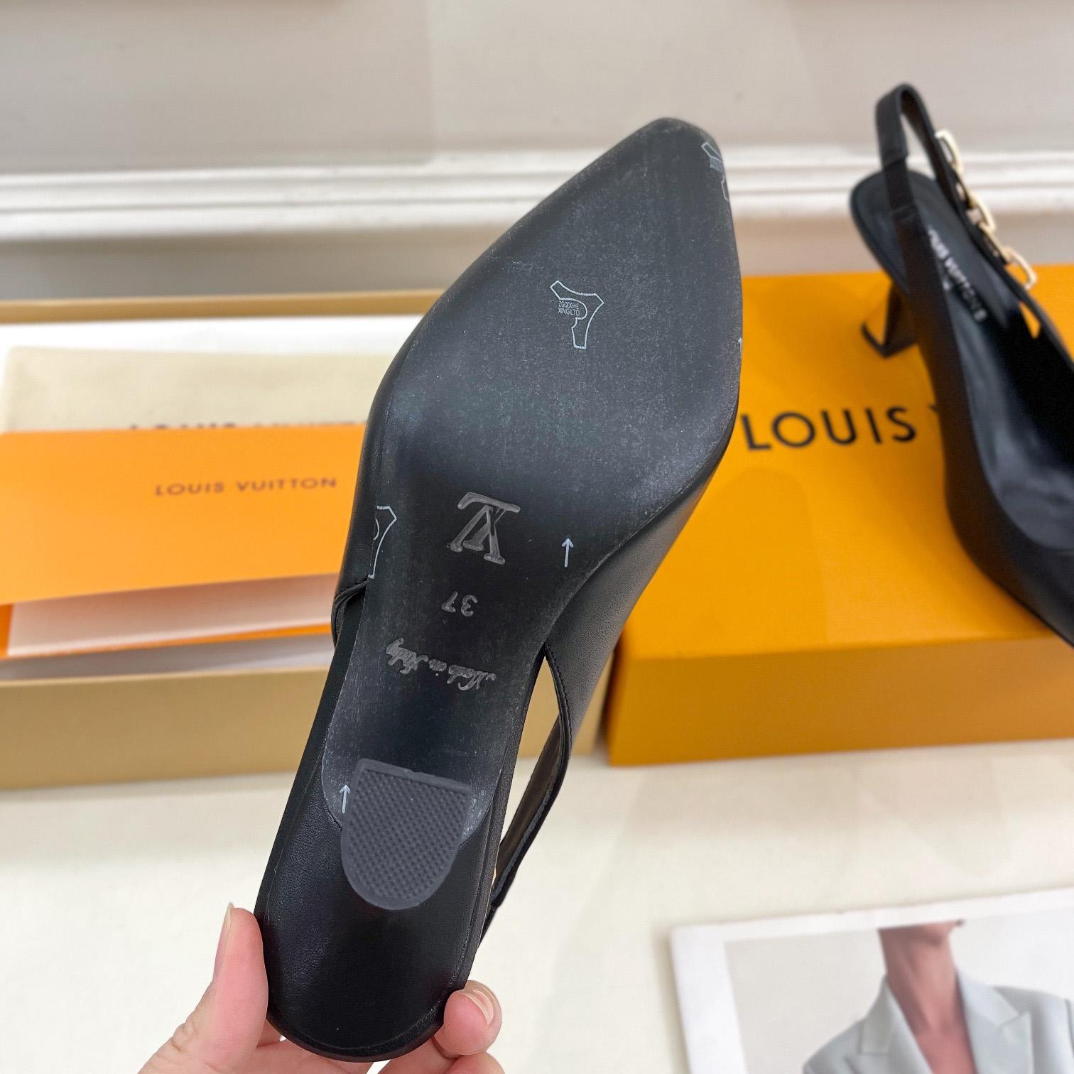 Louis Vuitton Sparkle Slingback Pump - FashionPlug