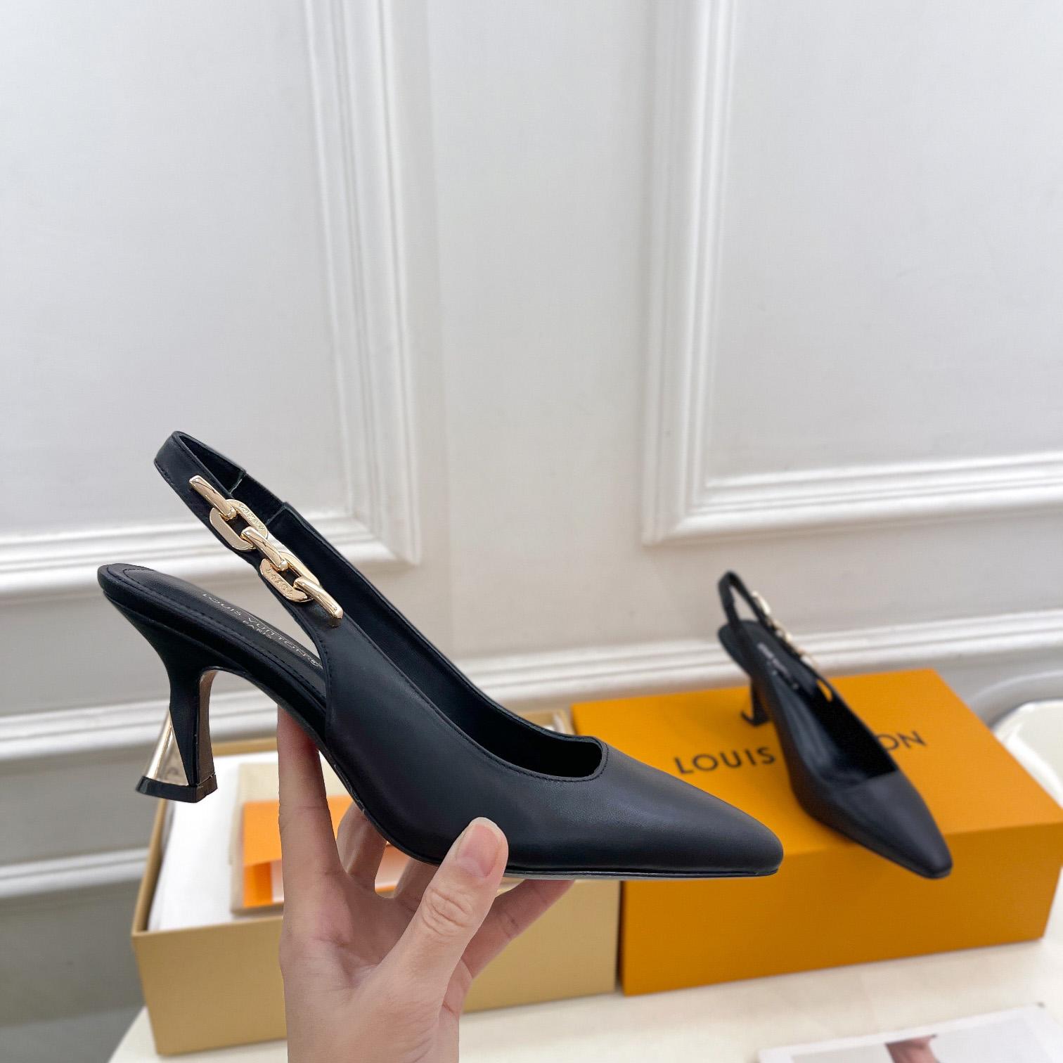Louis Vuitton Sparkle Slingback Pump - FashionPlug