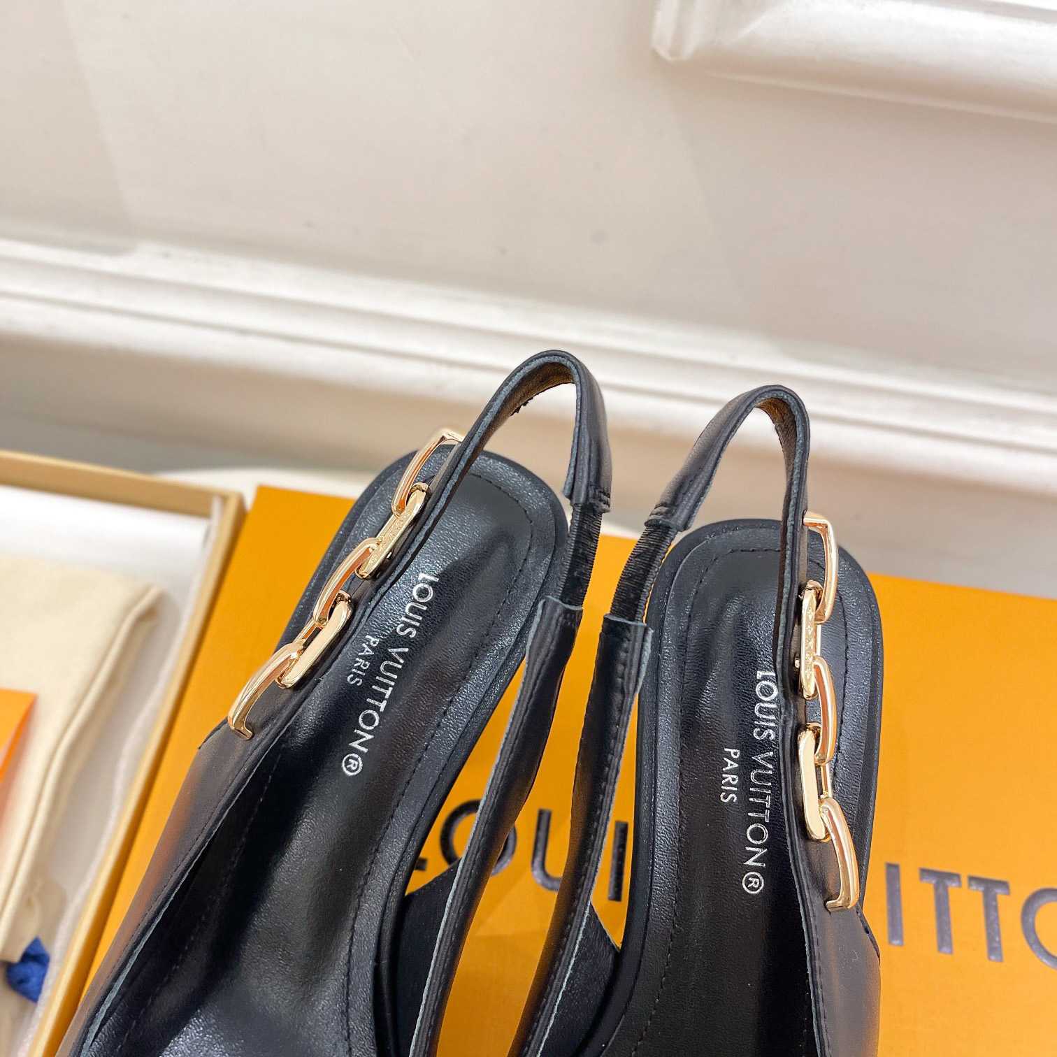 Louis Vuitton Sparkle Slingback Pump - FashionPlug