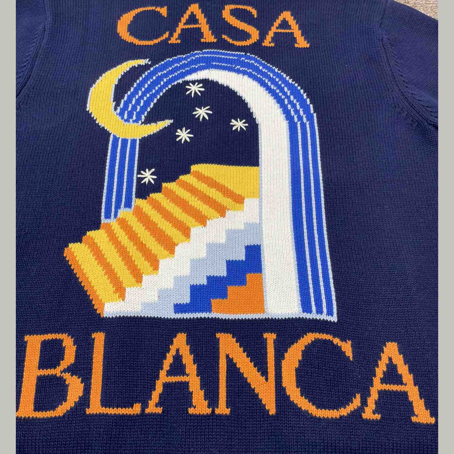 Casablanca Casa Club Knitted Jacket - FashionPlug