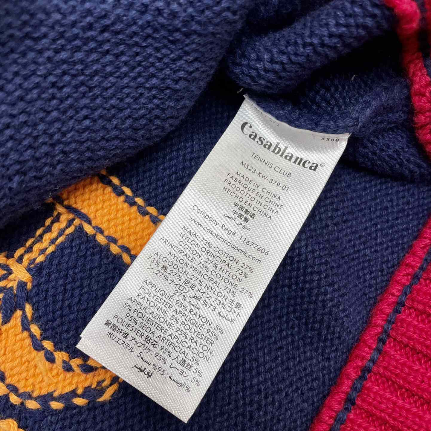 Casablanca Casa Club Knitted Jacket - FashionPlug