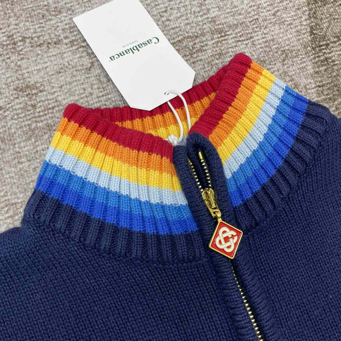 Casablanca Casa Club Knitted Jacket - FashionPlug