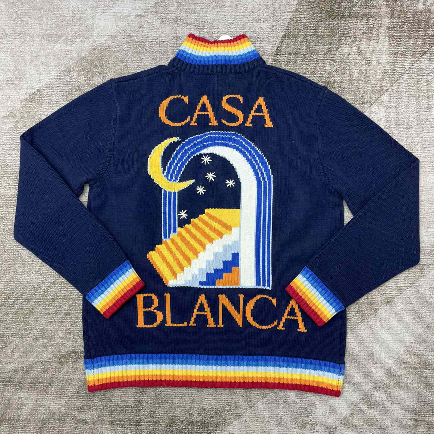 Casablanca Casa Club Knitted Jacket - FashionPlug