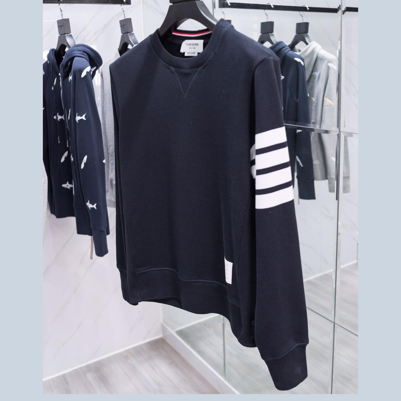 Thom Browne 4 Bar Sweatshirts - FashionPlug
