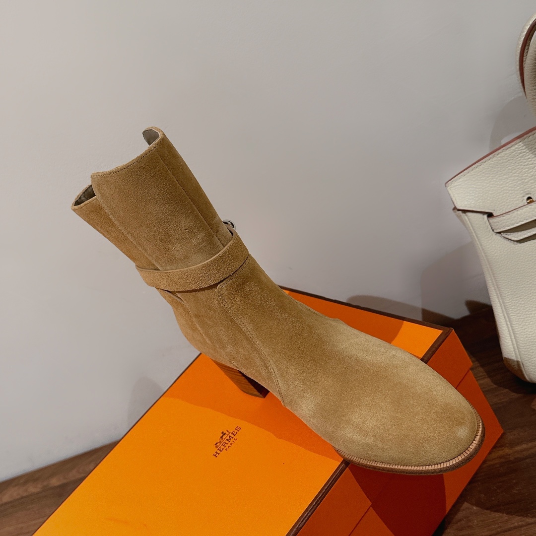 Hermes Frenchie 50 Ankle Boot - FashionPlug